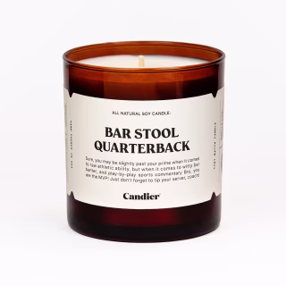 Barstool Quarterback Candle