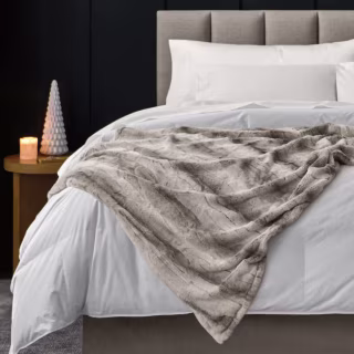 Faux Fur Throw
