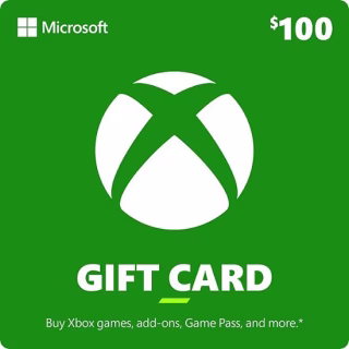 Xbox $100 Gift Card