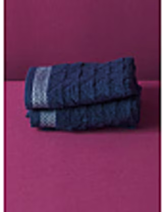 Herringbone Turkish Cotton Washcloths