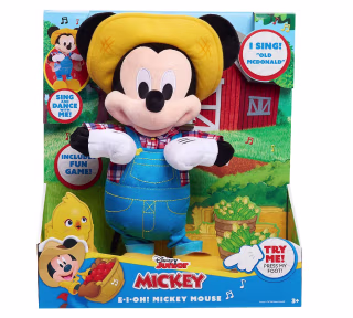 Disney's Mickey Mouse E-I-Oh! Singing & Dancing Plush