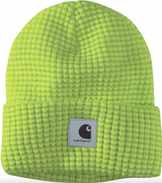 Knit Reflective Patch Beanie