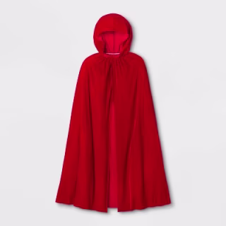 Hyde & EEK! Boutique Adult Velvet Red Halloween Costume Cape