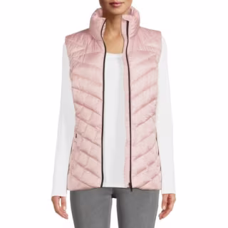 Big Chill Chevron Quilted Puffer Vest