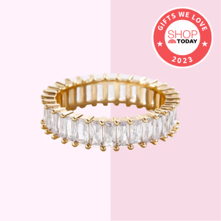 BaubleBar Mini Alidia Cubic Zirconia Ring