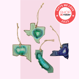 Geode State Ornament