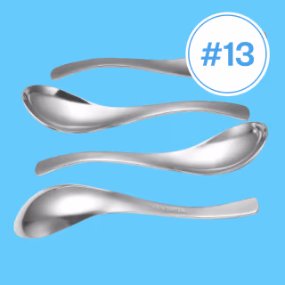 Hiware Thick Heavyweight Soup Spoons