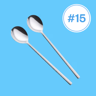 Icqwood Stainless Steel Korean Spoon