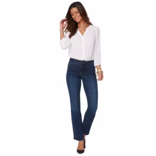 NYDJ Women's Marilyn Straight Denim Jeans
