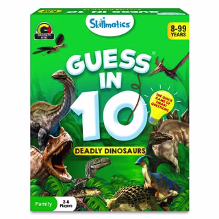 Skillmatics Guess in 10: Deadly Dinosaurs