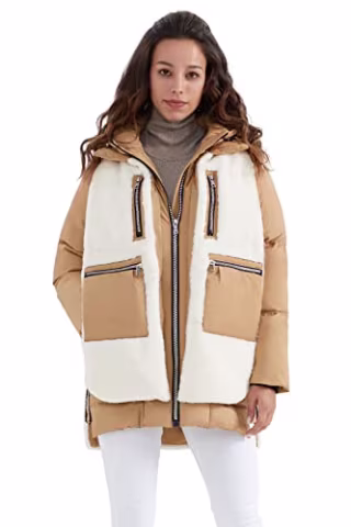 Orolay Women's Thickened Winter Down Coat