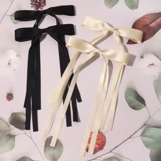 Tassel Ribbon Bowknot Hair Clips