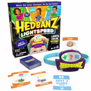 Hedbanz Lightspeed Game with Lights & Sounds