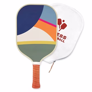 Recess Pickleball Single Paddles Fiberglass Surface, Honeycomb Core Sweatproof Foam