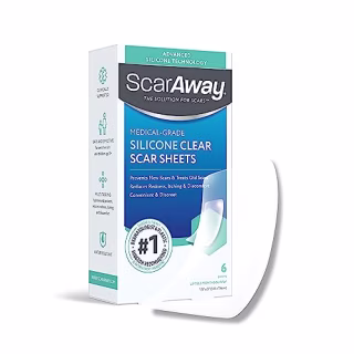 ScarAway Clear Silicone Scar Sheets