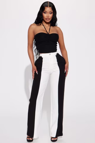 Colorblock Trouser