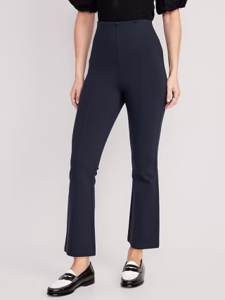 Extra High-Waisted Stevie Crop Kick Flare Pants