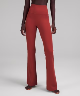 Lululemon Groove Super-High-Rise Flared Pant Nulu Regular