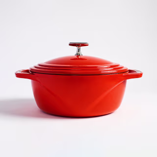 6 Qt. Enameled Cast Iron Dutch Oven