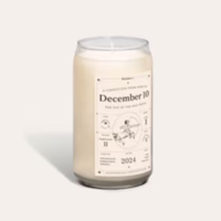 Birthdate Co. Personalized Birthdate Candle
