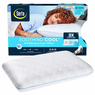 Serta® Cool Gel Memory Foam Pillow