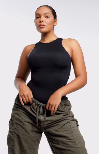 Shapellx PowerConceal Sleeveless High Neck Bodysuit
