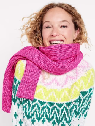 Old Navy Rib-Knit Scarf