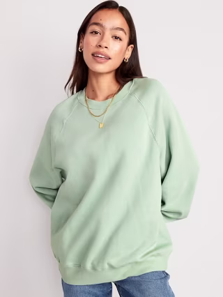 Old Navy Oversized Vintage Tunic Sweatshirt