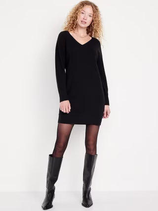 Old Navy SoSoft Cocoon Mini Sweater Dress