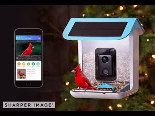 SharperImage.com Video Camera Bird Feeder