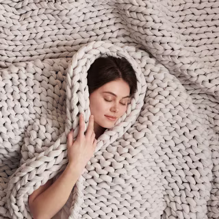 Knitted Weighted Blanket