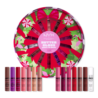 NYX Professional Makeup Butter Gloss Beneath The Wreath Lip Gloss Holiday Gift Set