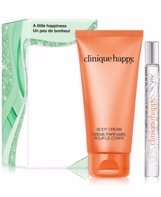 Clinique 2-Pc. A Little Happiness Fragrance & Body Set, Created for Macy's