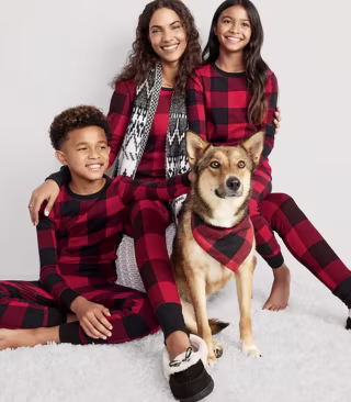 Old Navy Matching Flannel Pajama Set