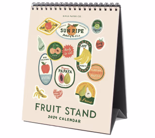 Rifle Paper Co. 2024 Desk Calendar