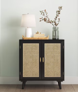 Sand & Stable Carpinteria 31'' Tall 2 - Door Accent Cabinet