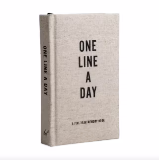 One Line A Day: A Five-Year Memory Book