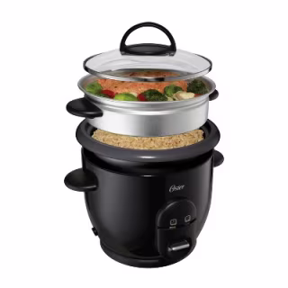 Oster DiamondForce 6 Cup Nonstick Electric Rice Cooker