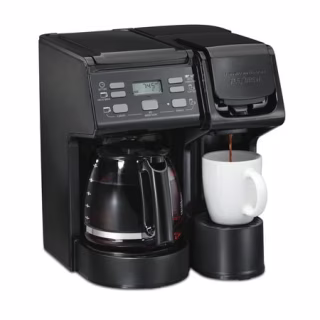 Hamilton Beach FlexBrew Trio Coffee Maker (Single Serve or 12 Cups)