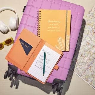 Be Rooted Vegan Leather Padfolio and Notebook