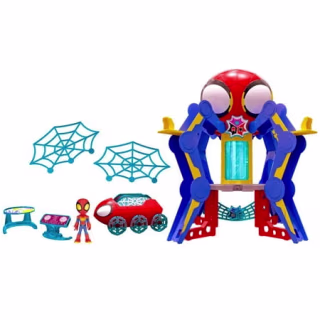 Marvel Spidey and His Amazing Friends Web-Spinners Web-Quarters Playset