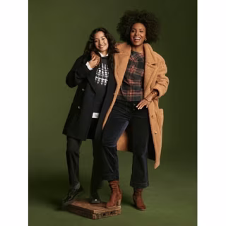 High Rise Cropped Flare Corduroy Pants with Patch Pockets