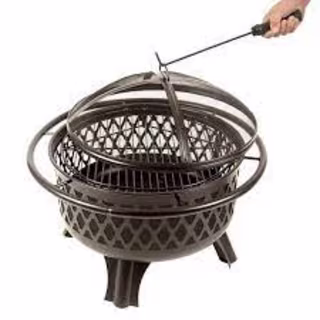 Hampton Bay Piedmont 30-inch Steel Fire Pit