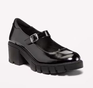 Old Navy Faux Leather Mary Jane Shoes