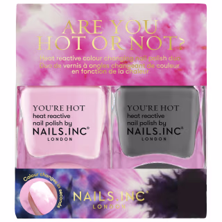 NAILS INC. Color Changing Nail Polish Duo- Are You Hot Or Not