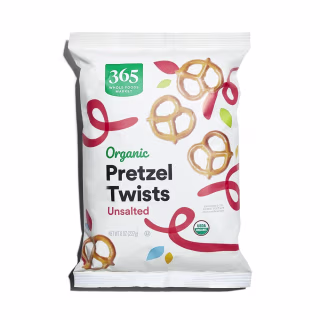 365 by Whole Foods Market Organic Unsalted Mini Pretzel Twist