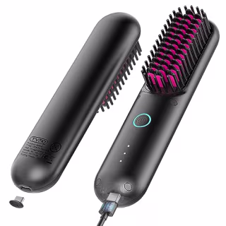 TYMO Cordless Hair Straightener Brush