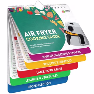 Momo & Nashi Air Fryer Cooking Guide Magnet