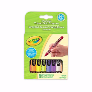 My First Triangular Crayons 8ct