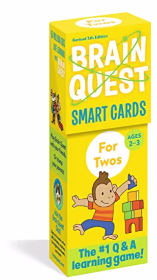 Brain Quest For Twos Smart Cards